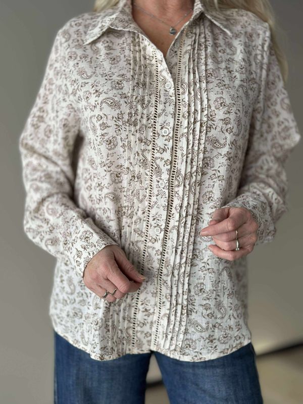 Martina Bluse Beige