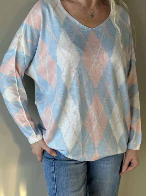 Hovedbilde Luna Genser Blå