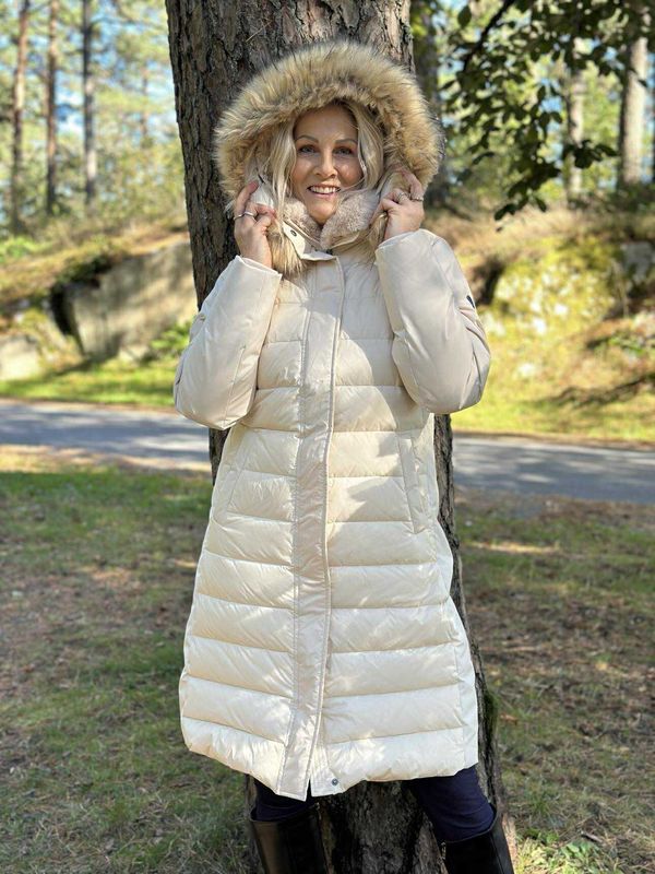 Dunjakke #2592 Creme 
