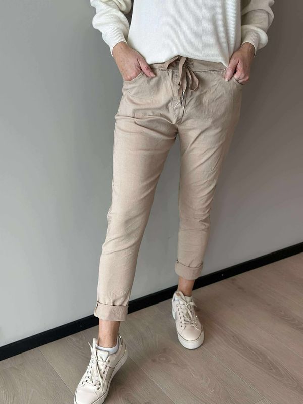 Friday Bukse Lys Camel