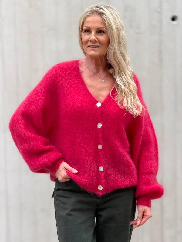 Lova Cardigan Bringebær