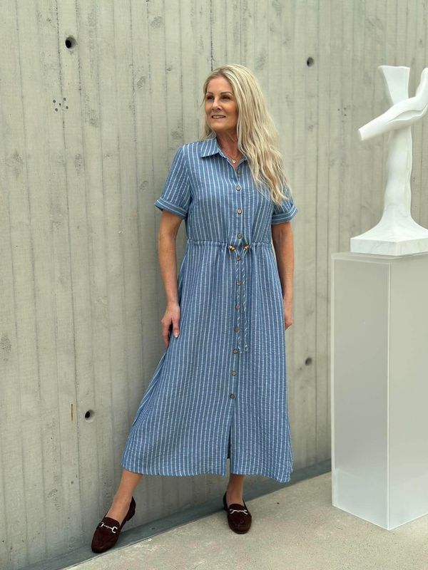 Natalia Kjole Blå