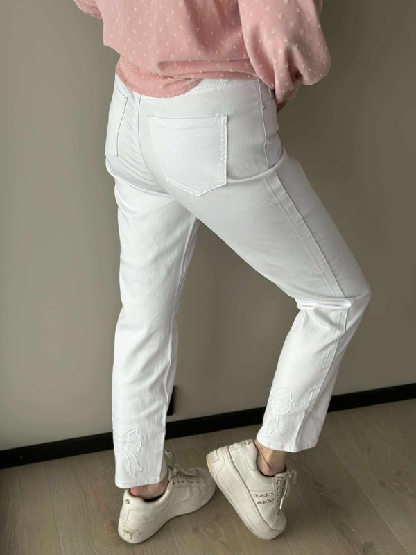 Jane Pepper Jeans Hvit