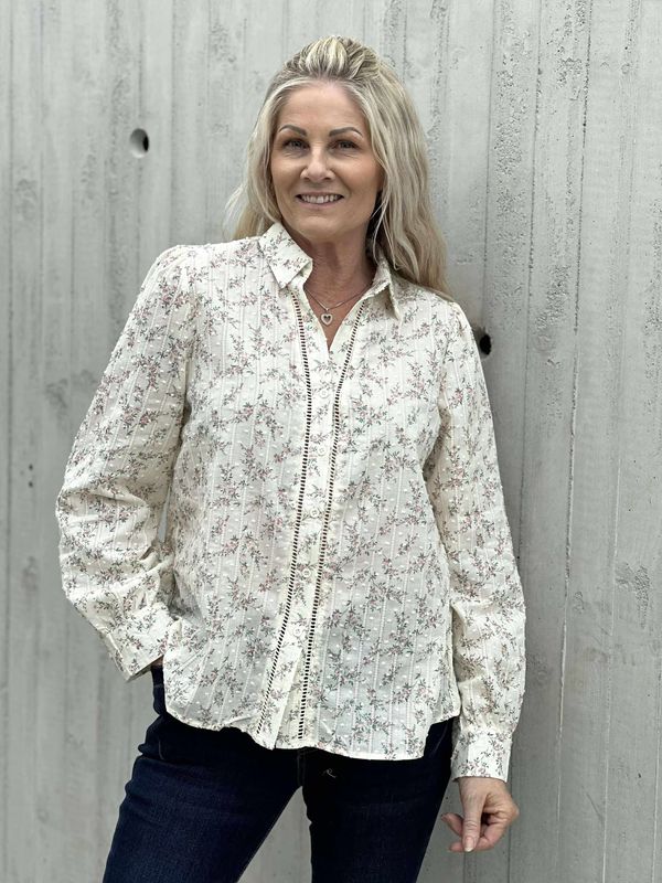 Larina Bluse Rosa