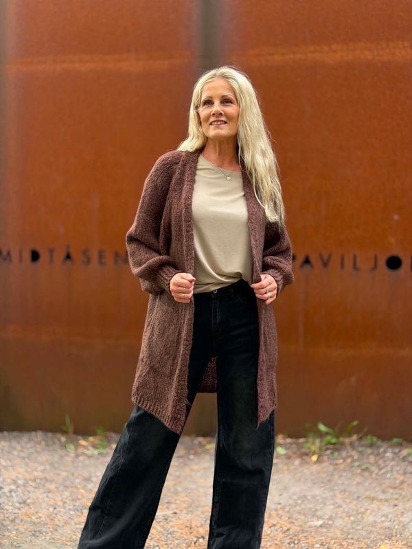 Caia Cardigan Brun