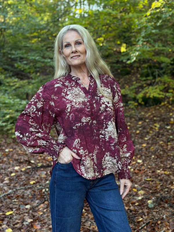 Ayla Bluse Vinrød