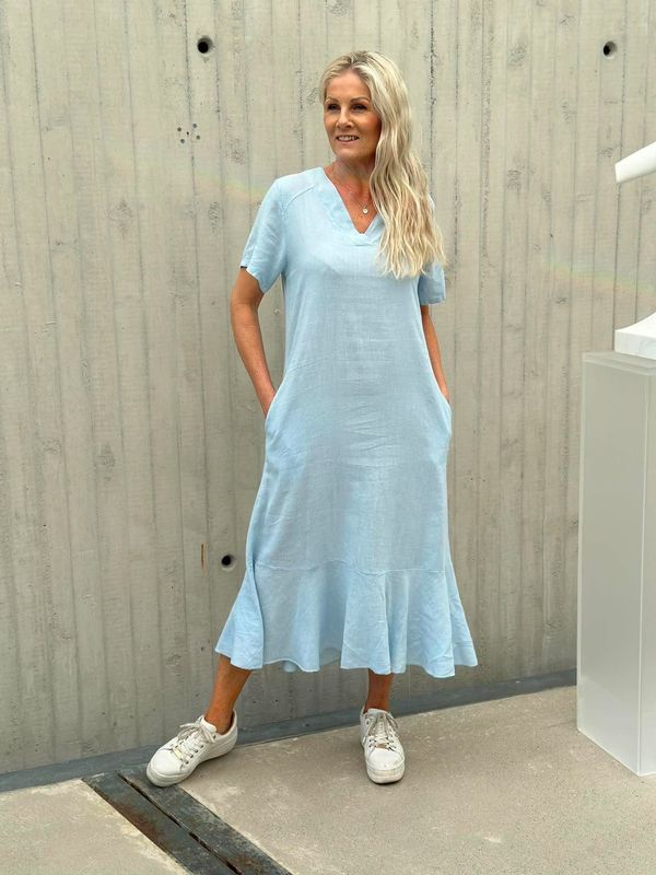 Miriam Kjole Lys Blå