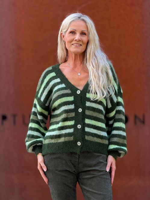 Hovedbilde Hedda Cardigan Grønn