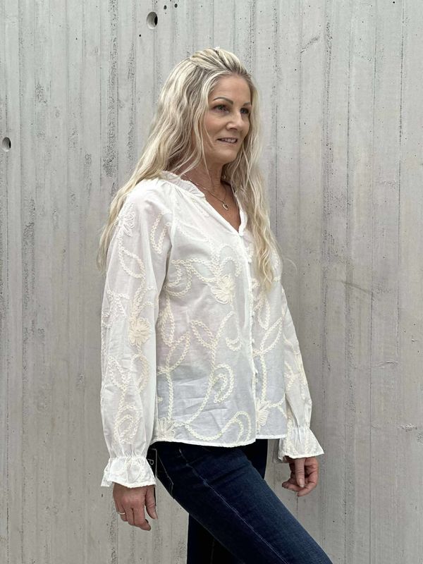 Telise Bluse Hvit