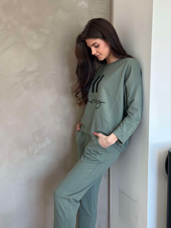 Friday Joggedress Khaki Grønn