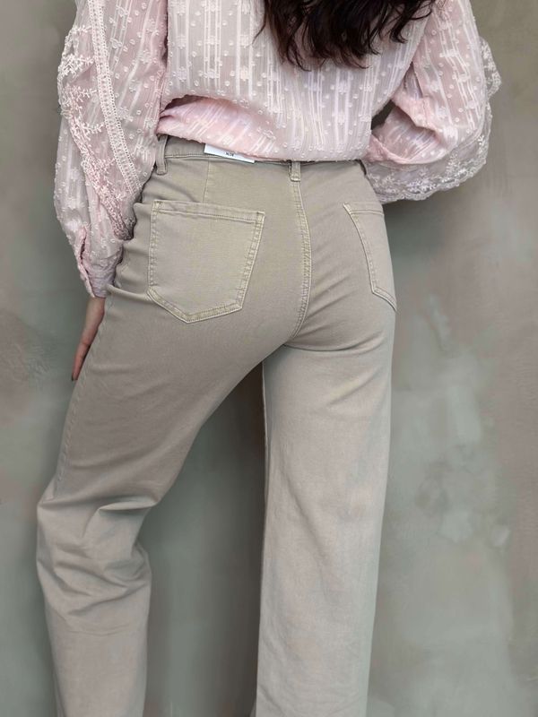 Pepper Jeans Flare Pocket Beige
