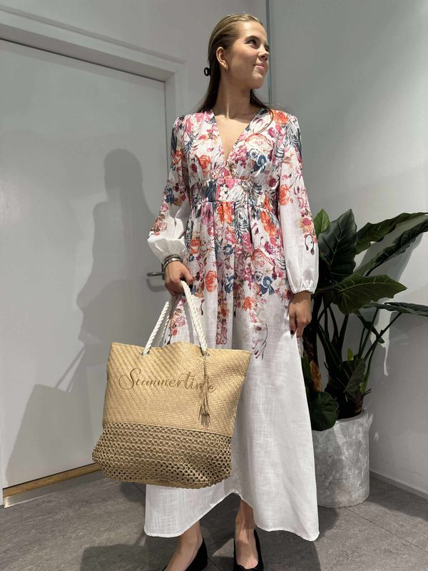 Strandveske Summertime Beige