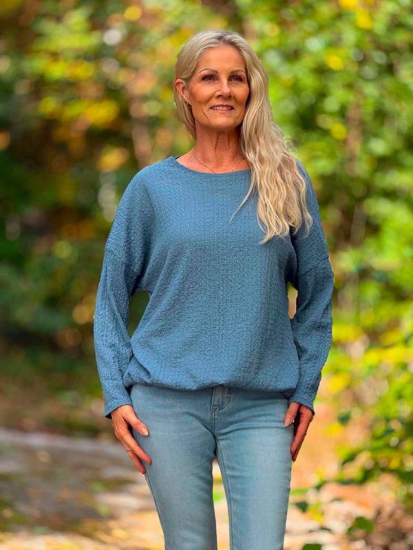 Laura Bluse Blå