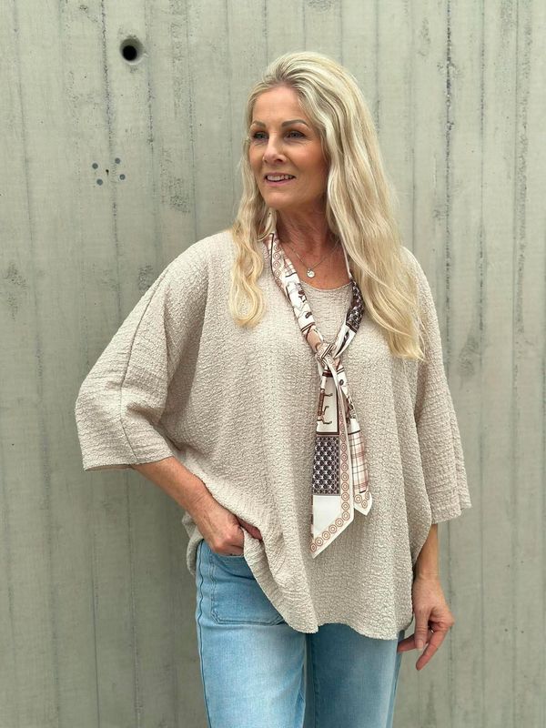 Tina Bluse Beige