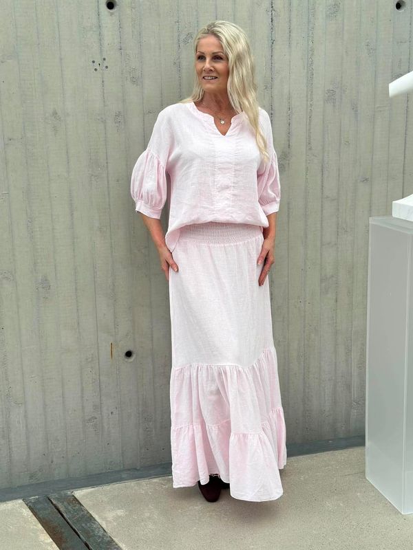 Una Skjørt Lys Rosa