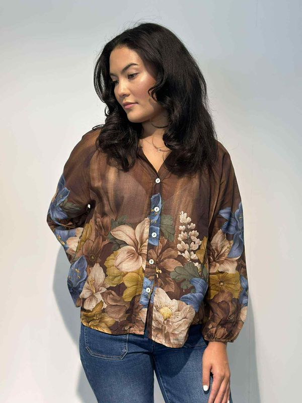 Camille Bluse Brun