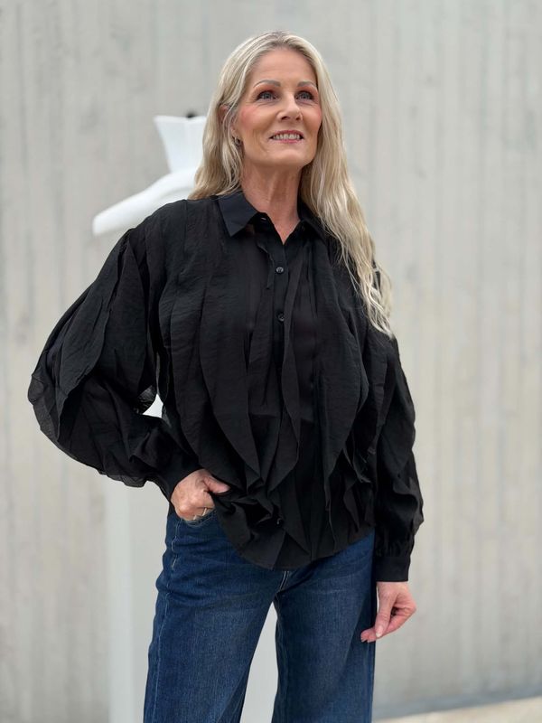 Missy Bluse Sort