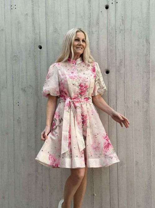 Hovedbilde Valentina Kjole Kort Rosa