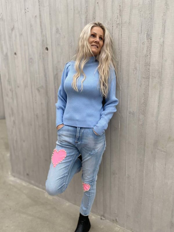 Louise Genser Lys Blå