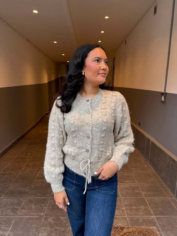 Bella Cardigan Beige