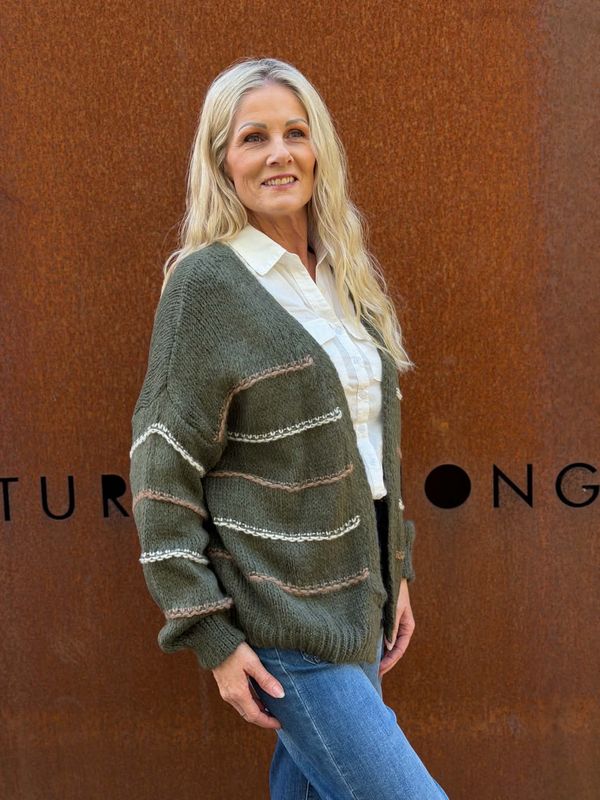 Naia Cardigan Grønn