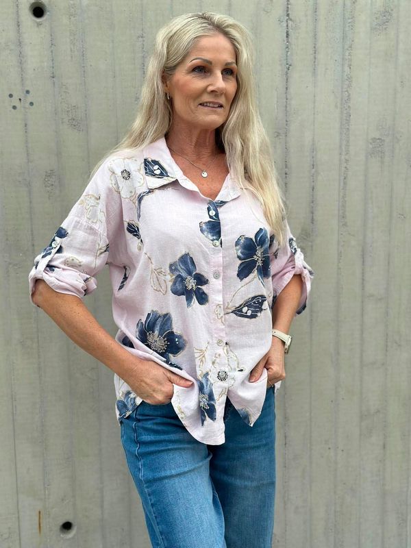Aurora Bluse Rosa
