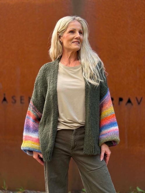 Hovedbilde Pia Cardigan Grønn