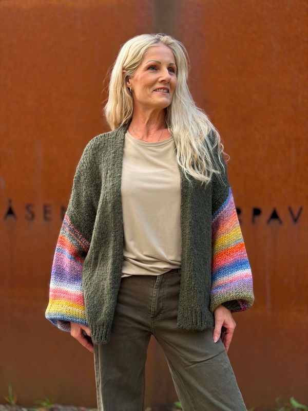 Pia Cardigan Grønn