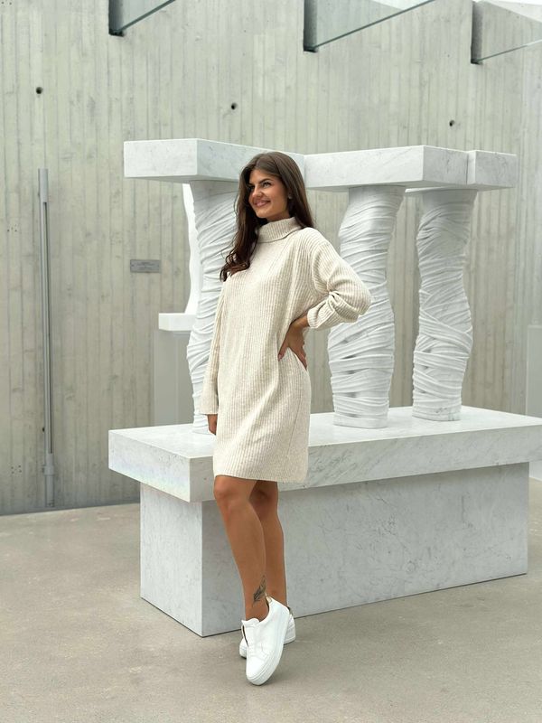Aurora Genserkjole Beige