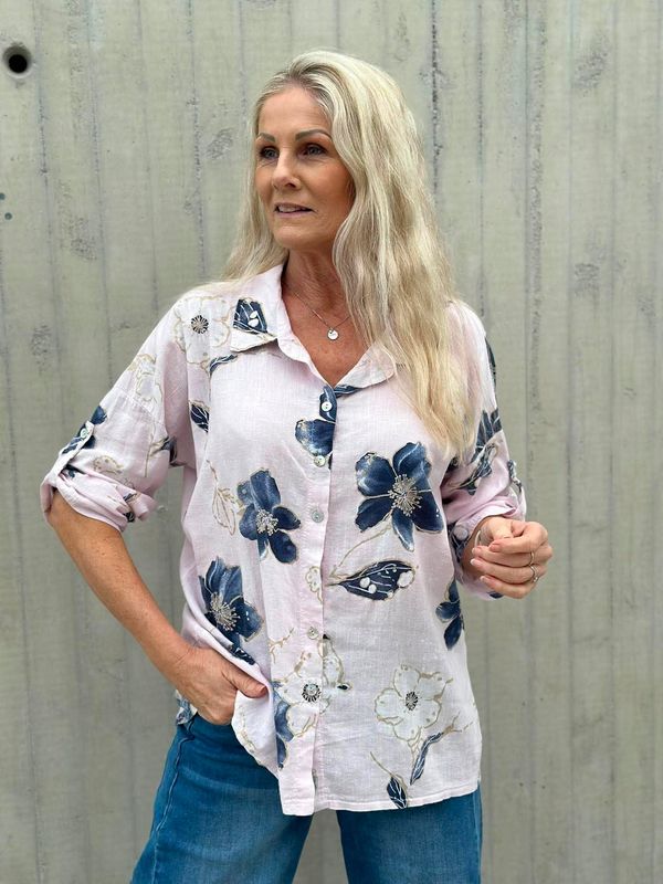 Aurora Bluse Rosa
