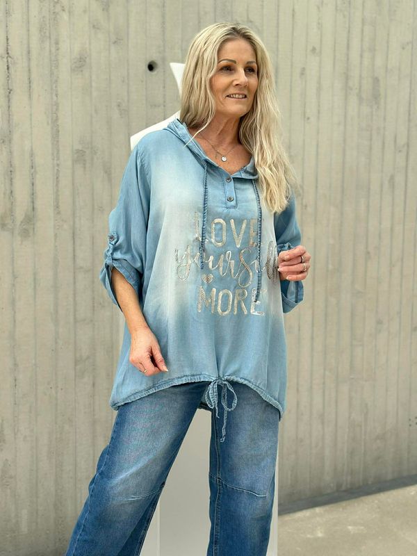 Majken Tencel Bluse