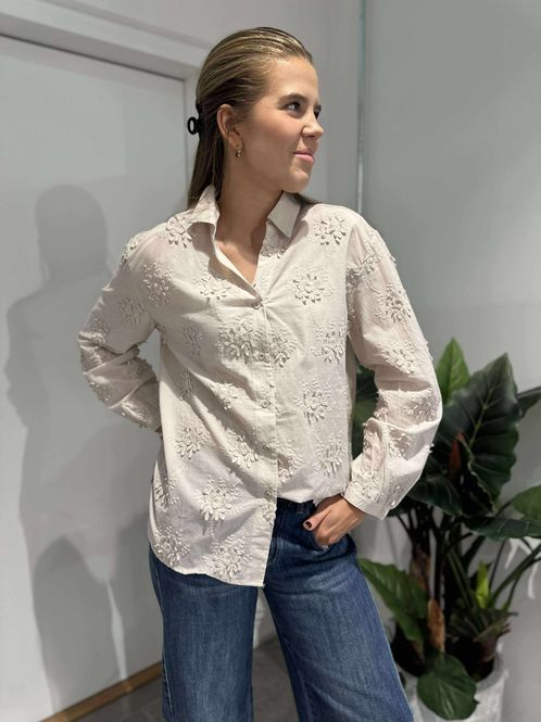 Hovedbilde Vanessa Bluse Beige