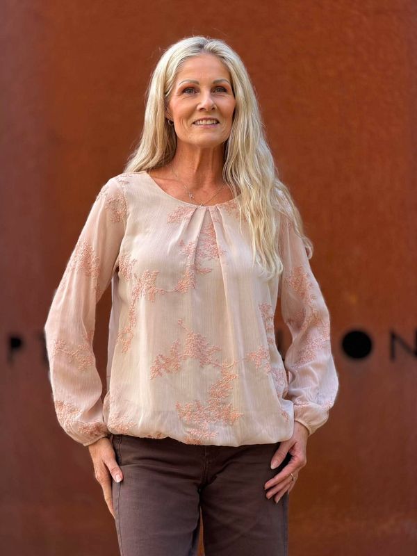 Coza Bluse Beige